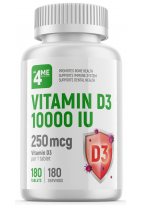 4ME Nutrition Vitamin D3 10000 IU 180 caps